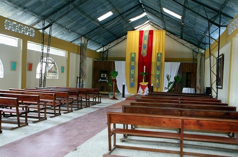 La iglesia de Bojayá, en Chocó