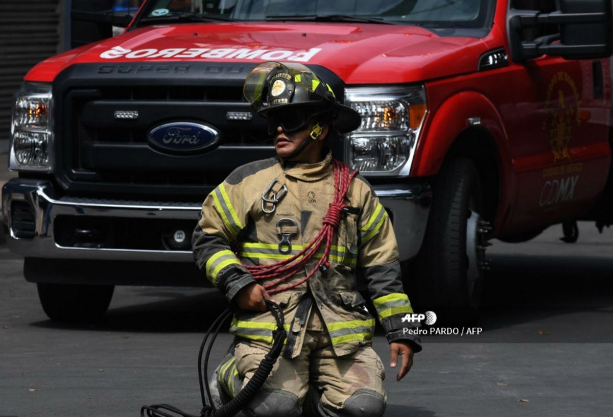 Bomberos en México