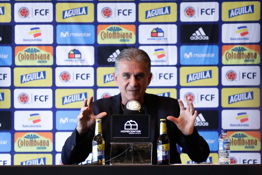 Carlos Queiroz, director técnico de la Selección Colombia