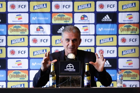 Carlos Queiroz, director técnico de la Selección Colombia
