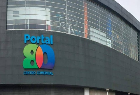 El Centro Comercial Portal 80, en Bogotá