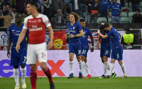 Chelsea celebrando