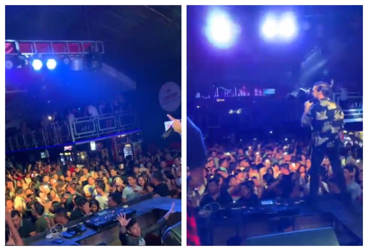 Terremoto en Perú en pleno concierto