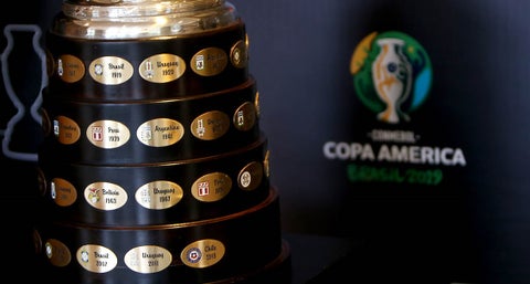 Trofeo de la Copa América en Colombia