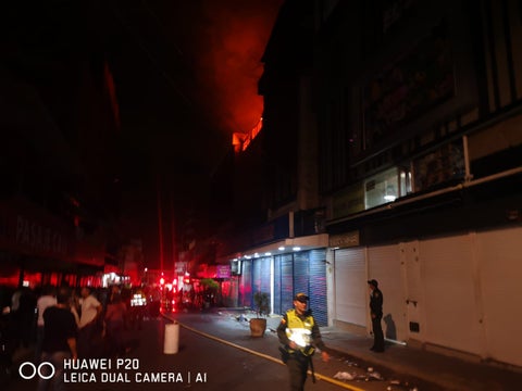 El hecho, ocurrido en la Carrera 9 #13-91, barrio Sucre y fue atendido por el cuerpo de Bomberos Voluntarios de Cali