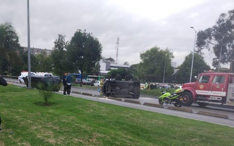Accidente de tránsito en la calle 26
