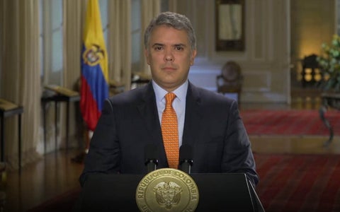 Iván Duque, presidente de Colombia
