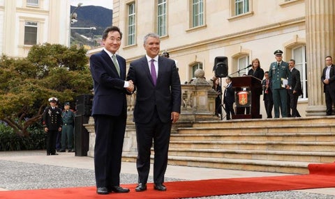 Colombia y Corea