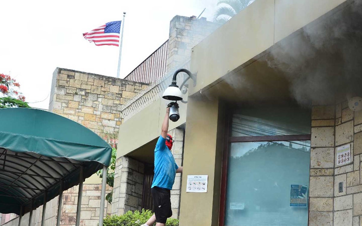 Embajada de Estados Unidos en Honduras.