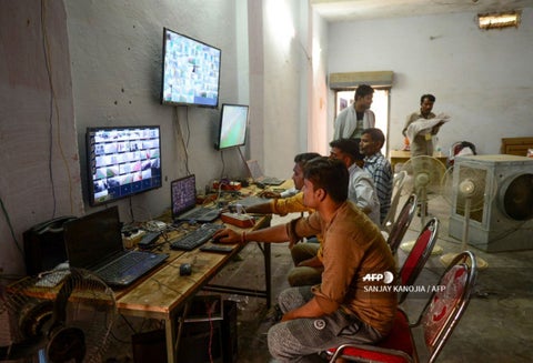 Escrutinio en India