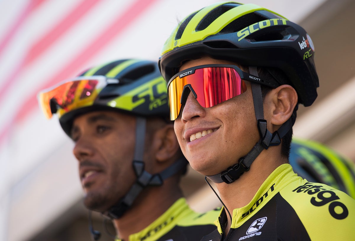 Esteban Chaves, ciclista colombiano al servicio de Mitchelton-Scott