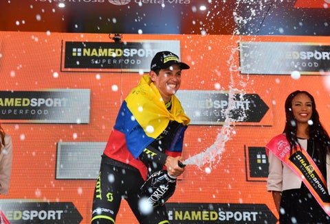 Esteban Chaves, ciclista colombiano al servicio de Mitchelton-Scott
