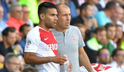 Falcao García y Leonardo Jardim