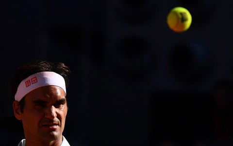Roger Federer, tenista suizo.