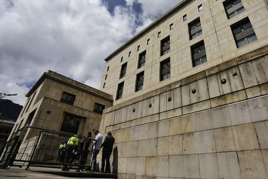 Foto fachada Palacio de Justicia