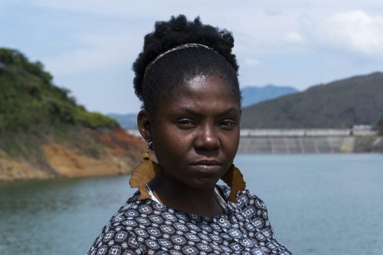 La líder social afro Francia Márquez