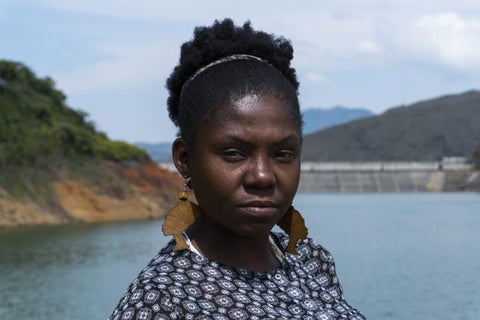 La líder social afro Francia Márquez