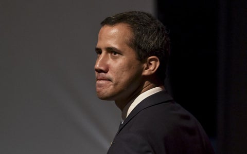 Juan Guaidó, presidente interino de Venezuela