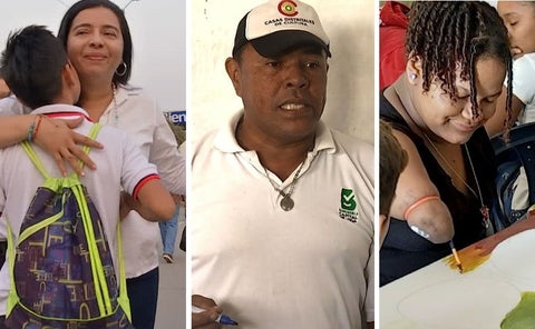 Profesores destacados en la sección "Hazañas maestras" del Canal RCN