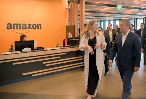 Iván Duque, en Amazon