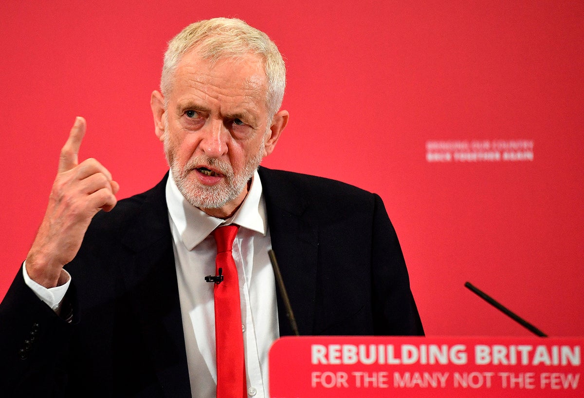 Jeremy Corbyn, exlíder laborista británico