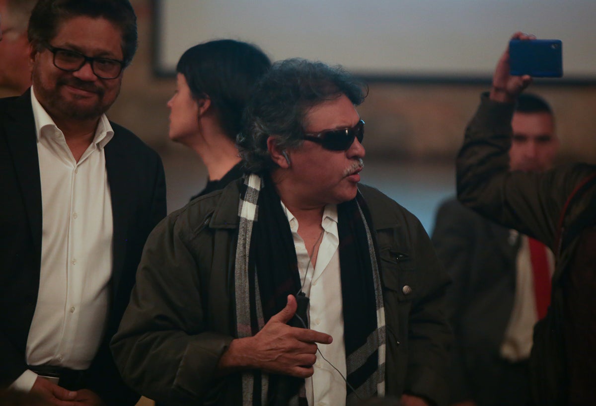 Jesús Santrich, integrante del partido Farc