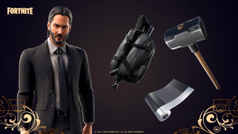 Jhon Wick y los premios que habrá en Fortnite