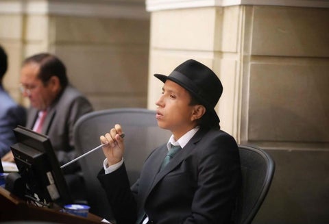 Senador Jonathan Tamayo, conocido como 'Manguito'