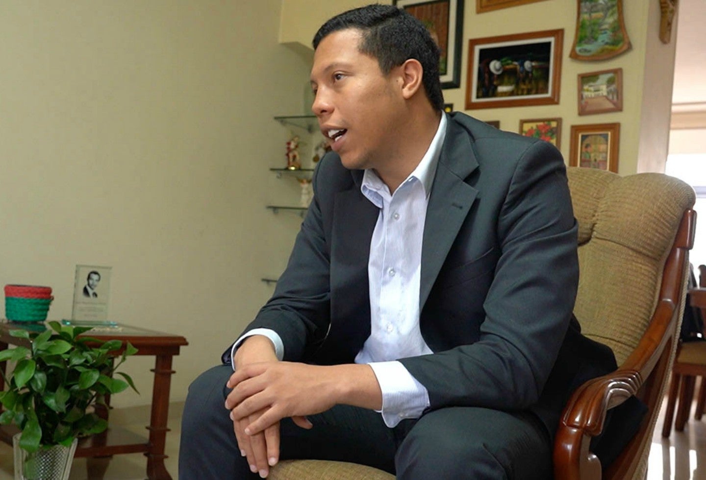 Jorge Colmenares, hermano menor de Luis Andrés Colmenares.