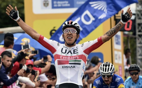 Juan Sebastián Molano, ciclista colombiano.