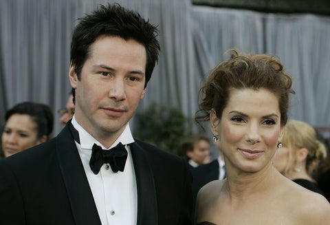 Keanu Reeves y Sandra Bullock