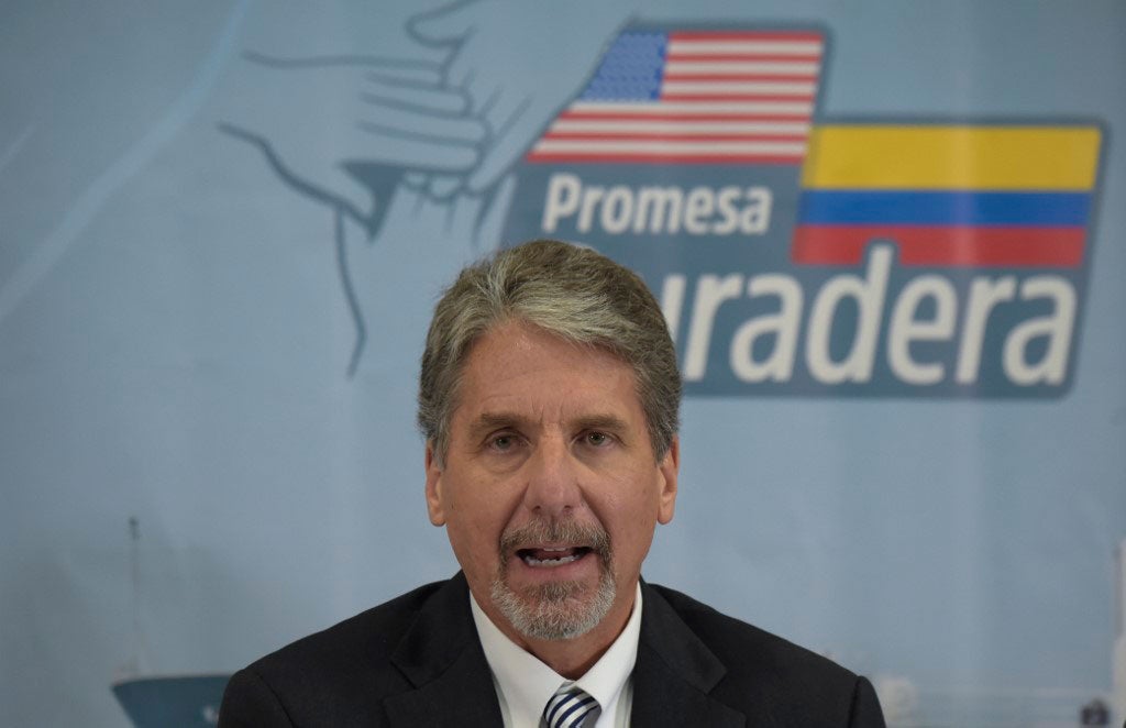 Kevin Whitaker, embajador de EE.UU en Colombia