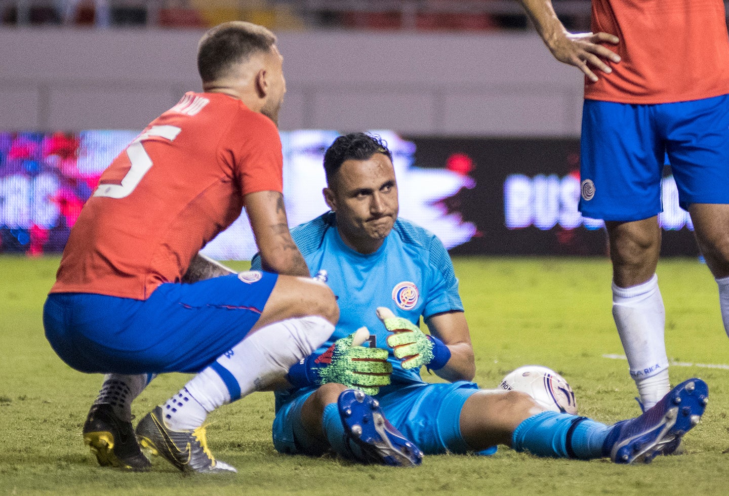 Keylor Navas, portero costarricense al servicio de Real Madrid