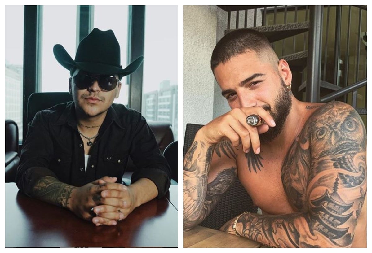 Christian Nodal y Maluma