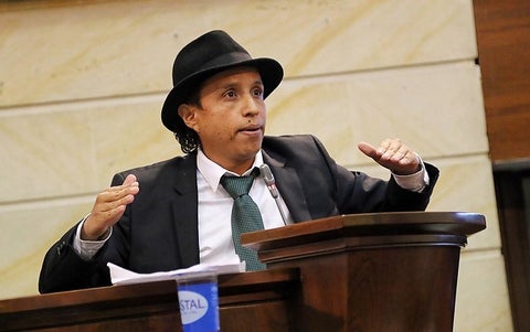 El senador Jonatan Tamayo Pérez, conocido como 'Manguito'.
