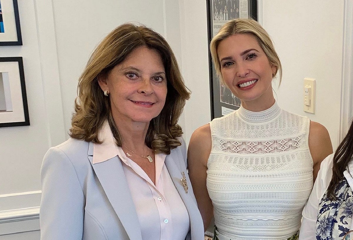 Marta Lucia Ramírez e Ivanka Trump