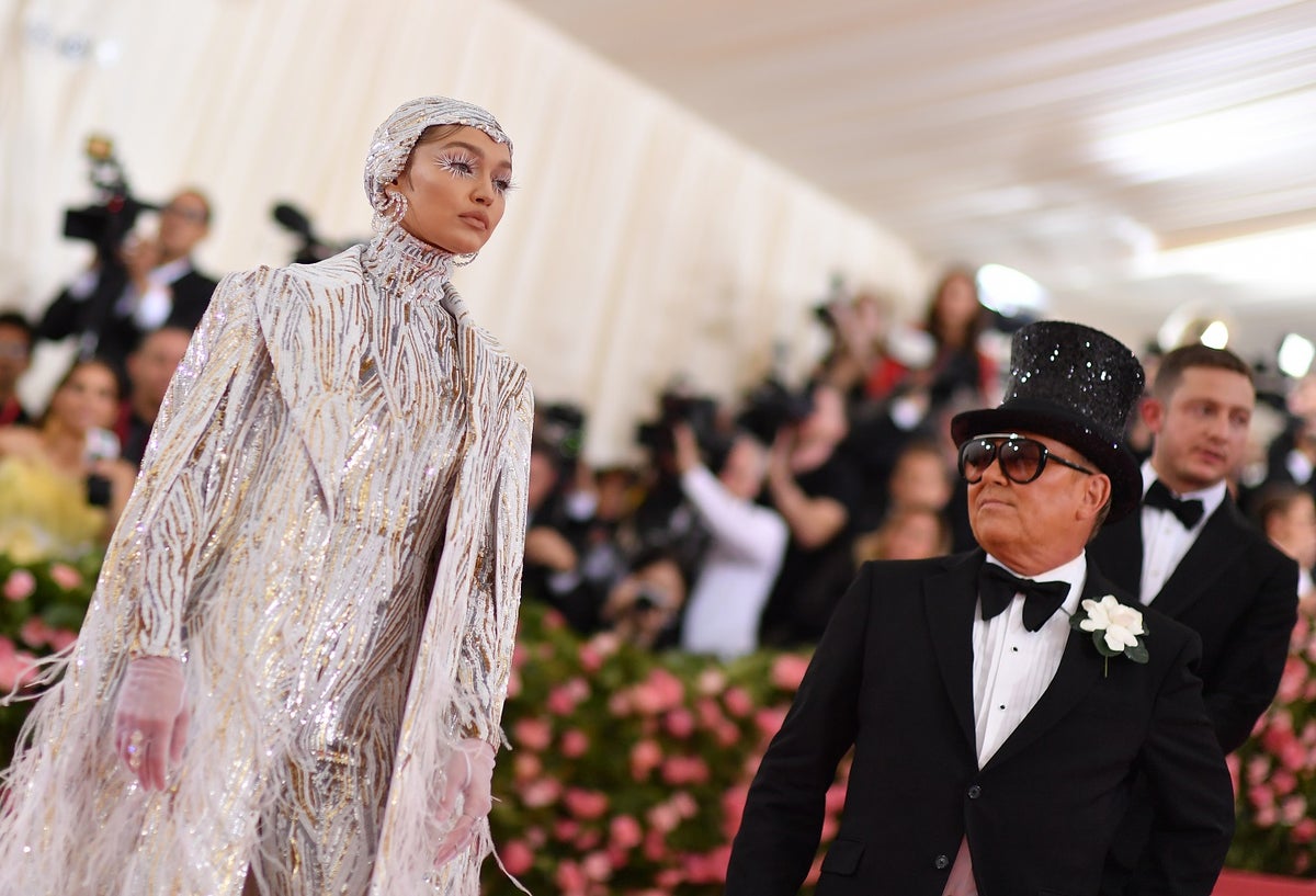 Gigi Hadid en la Met Gala 2019