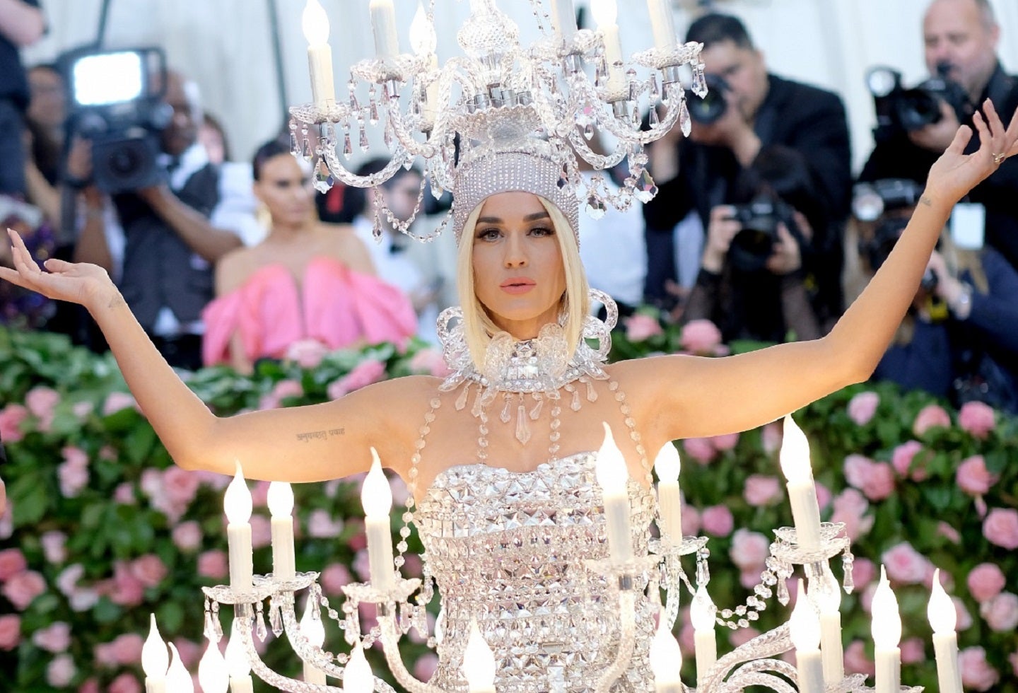 Katy Perry en la Met Gala 2019