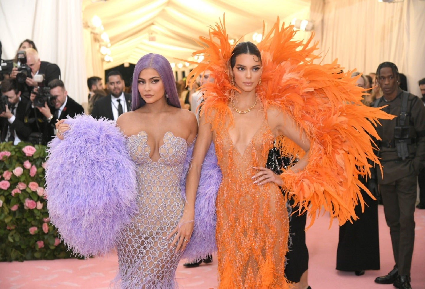 Kendall y Kylie Jenner en la Met Gala 2019
