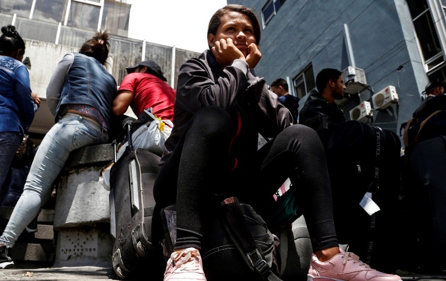 Migrantes venezolanos