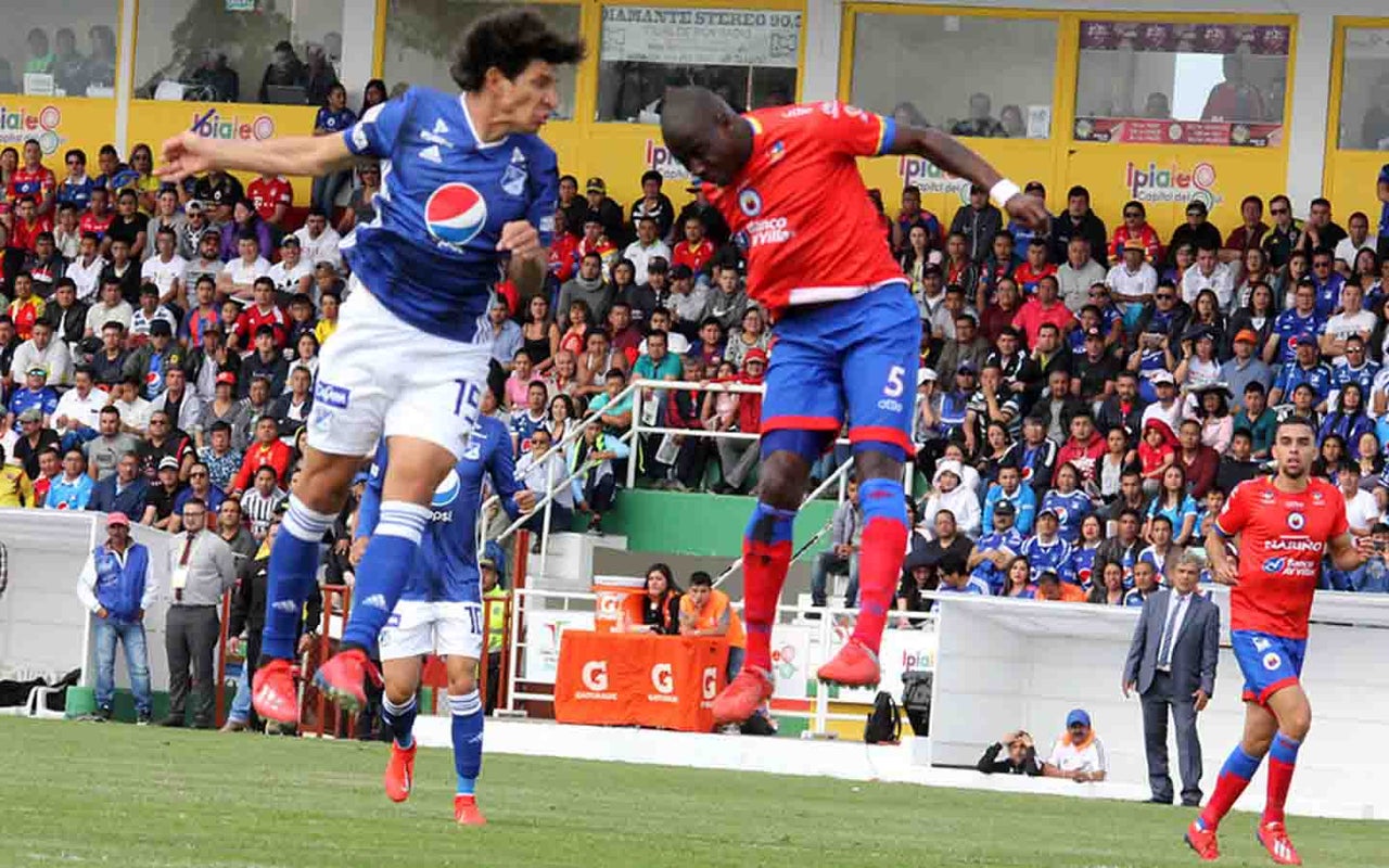 Millonarios sacó un valioso empate en casa de Pasto