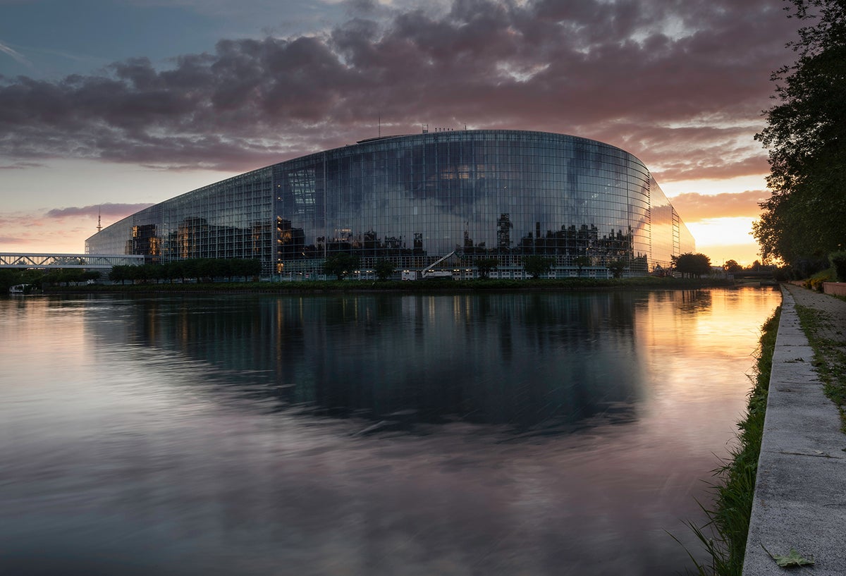 El Parlamento Europeo, en Estrasburgo (Francia)