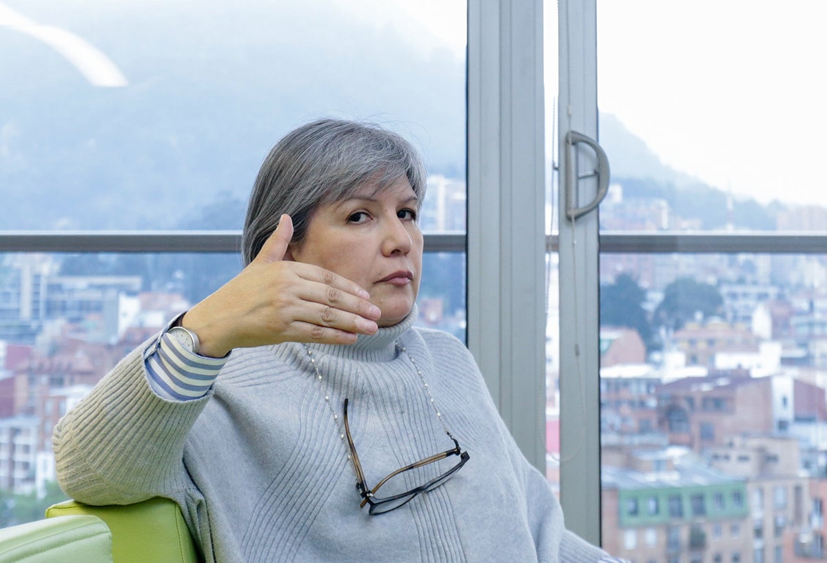 Patricia Linares, presidenta de la JEP.