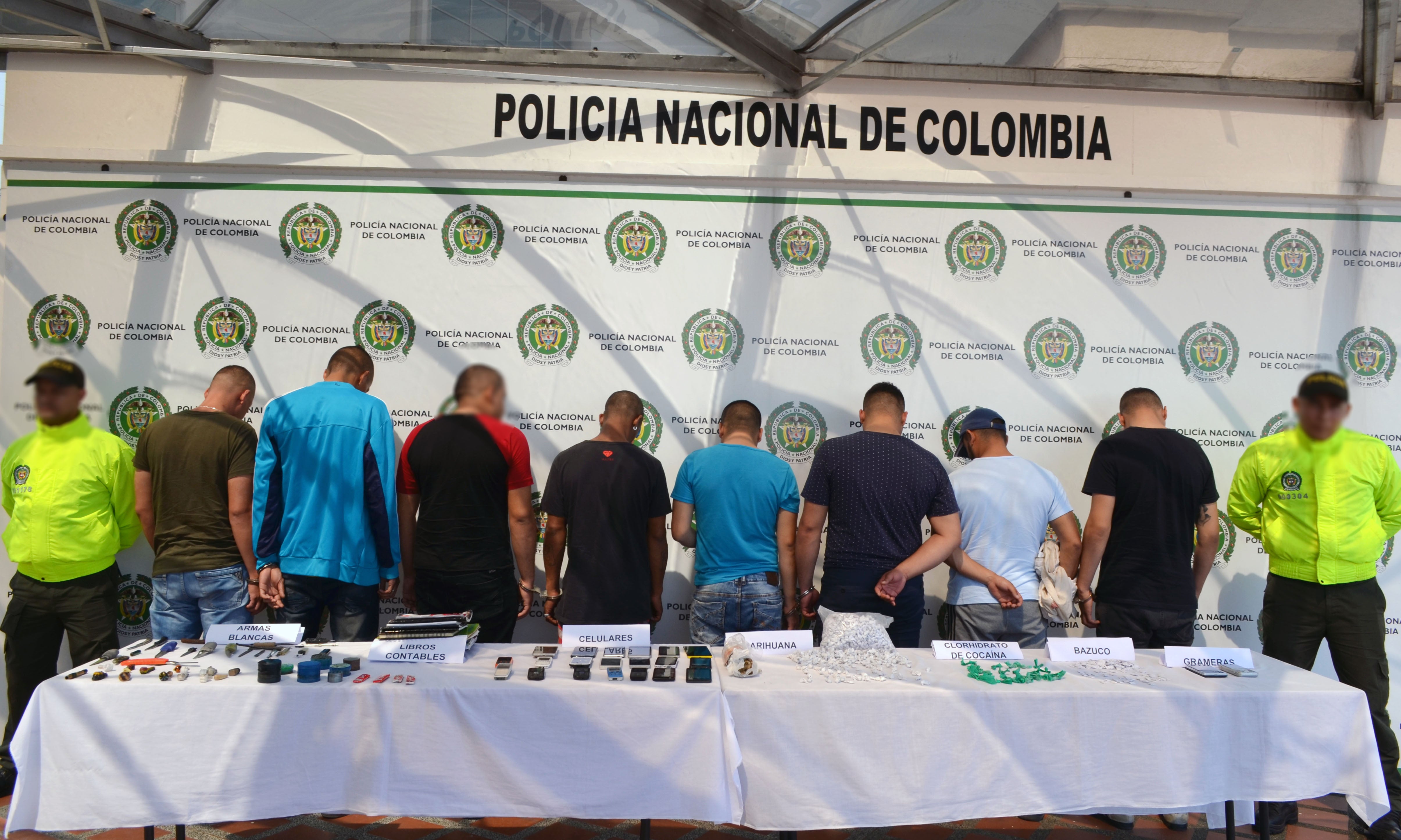 Policias capturados Pereira