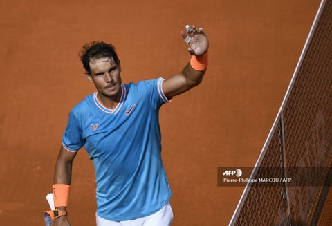 Rafael Nadal en Torneo de Madrid