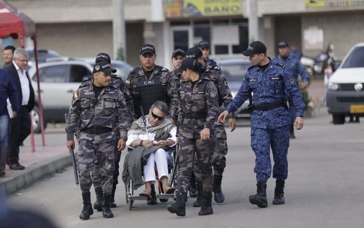 Jesús Santrich en La Picota.