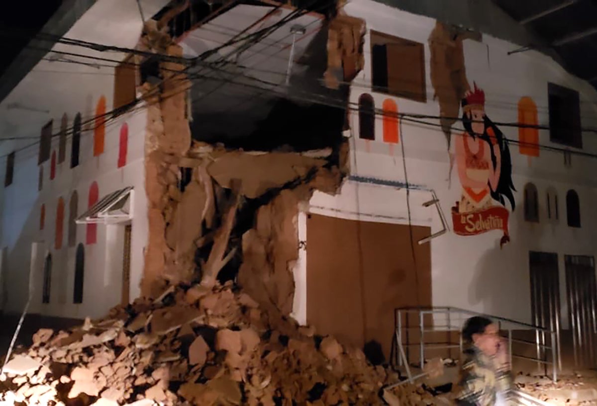 Yurimaguas (Perú) luego del sismo