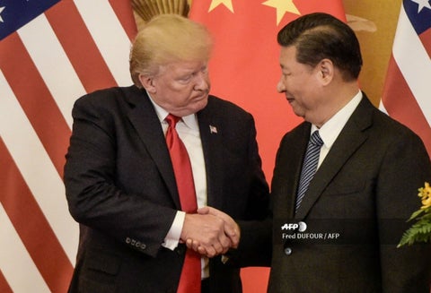 Donald Trump y Xi Jinping