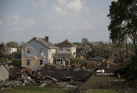 Tornados en Ohio, EE.UU.