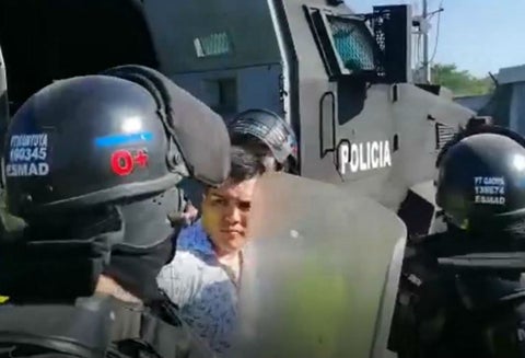 Traslado de Juan Guillermo Valderrama